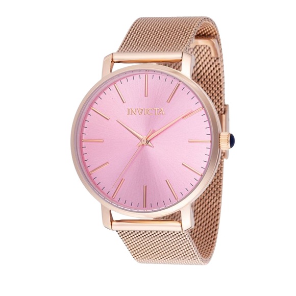 Invicta Accessories - •Rosé Blush Luxe• Invicta Angel 38 mm Rose Gold Unisex Watch